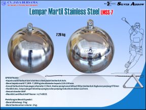 Lempar Martil Stainless Steel 4kg LMSS-4 - Toko Agen Olahraga